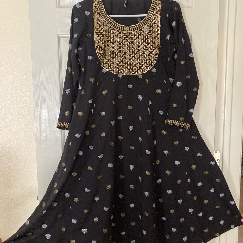 Sportking Anarkali cotton umbrella cut long sleeve kurta Diwali/Bo…